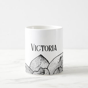 Victoria Personalised Magic Color Morphing Mug