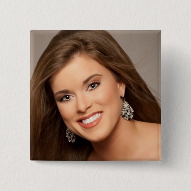 Victoria Pinback Button (Front)