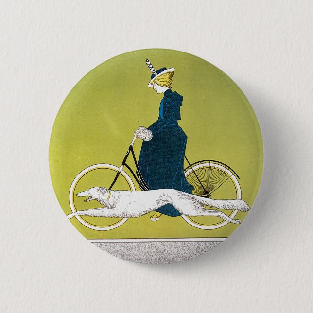 Victoria Pinback Button (Front)