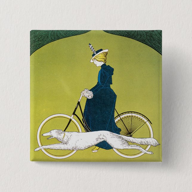 Victoria Pinback Button (Front)