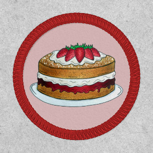 Victoria Sandwich Sponge Cake UK British Pastry Patch
