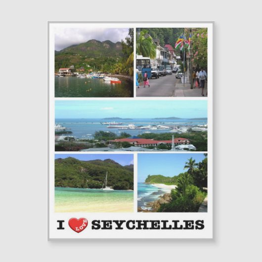 Victoria - Seychelles - I Love - (Front)
