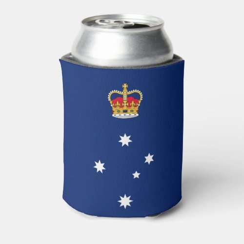 Victoria state badge _ AUSTRALIA Can Cooler