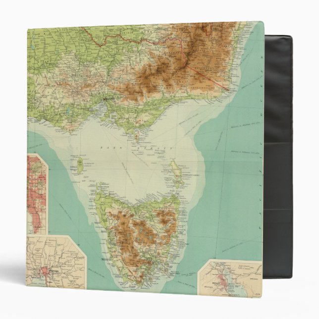 Victoria & Tasmania 3 Ring Binder (Front/Inside)