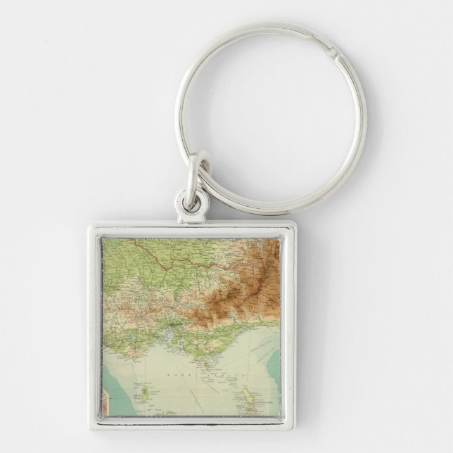 Victoria & Tasmania Keychain (Front)