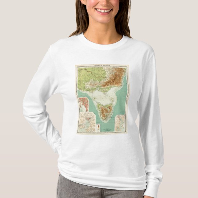 Victoria & Tasmania T-Shirt (Front)