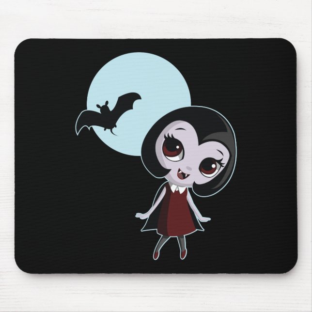 Victoria the Vampire Mouse Pad (Front)