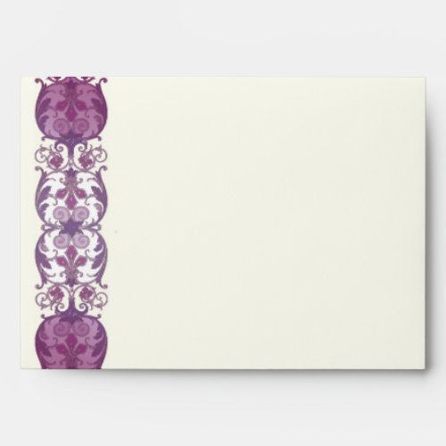 Victoria Wedding Invitation Matching Envelope