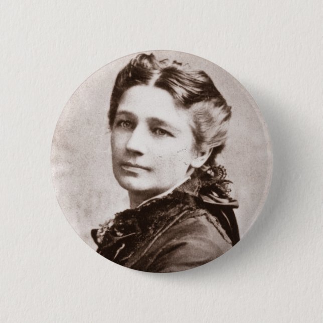 Victoria Woodhull 1st Woman US President Candidate Button (Front)