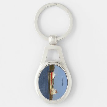 Victoriaborg Metal Key Chain by CaptJoeyDesigns at Zazzle