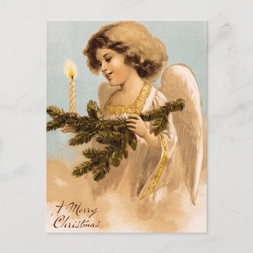 Victorian Angel Christmas Postcards