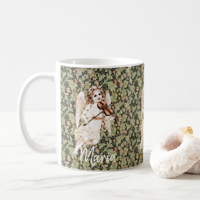 Victorian Angel Mug (With Donut)