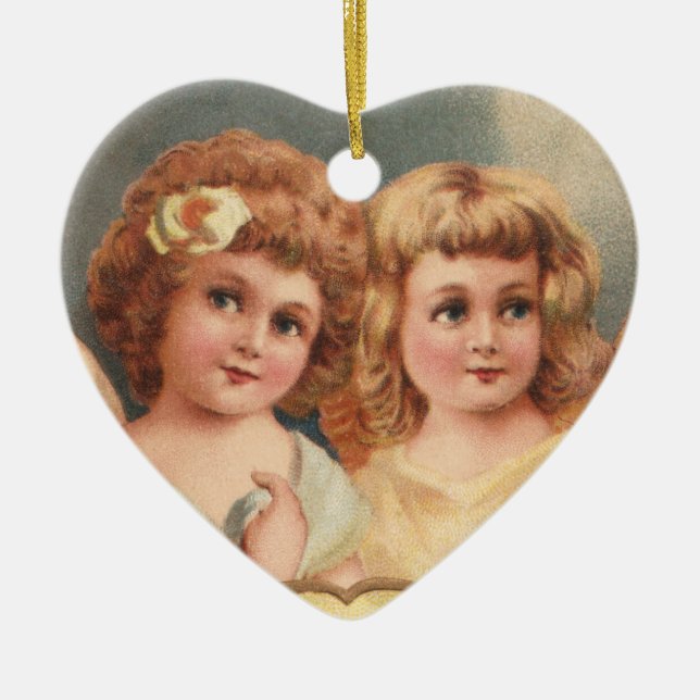 Victorian Angel Ornament (Front)
