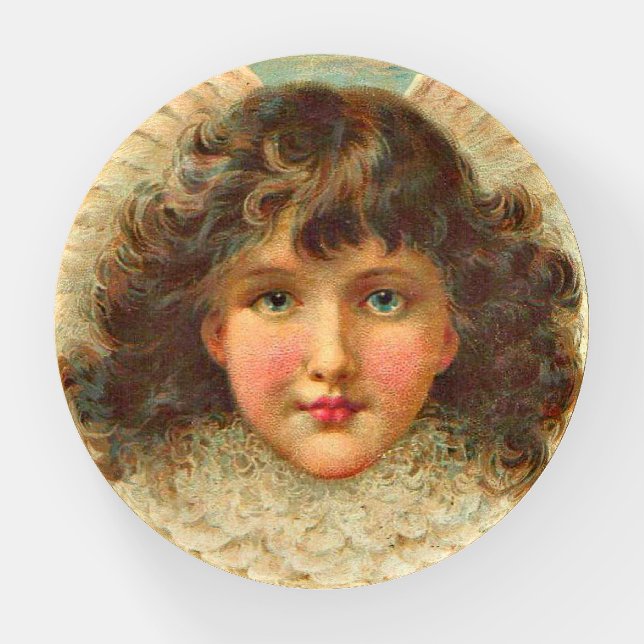 Victorian angel paperweight (Front)