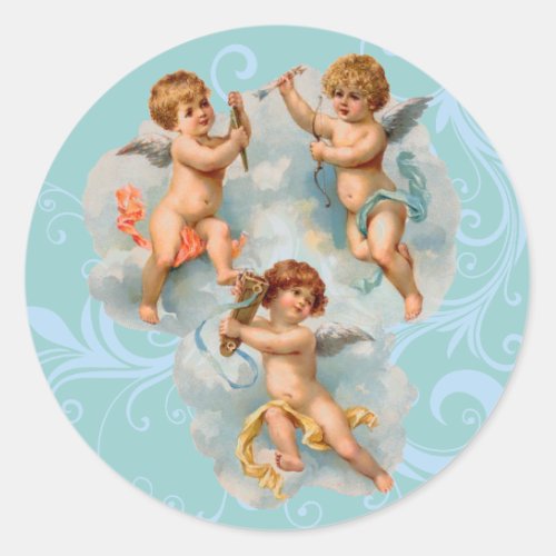 Victorian Angel Stickers