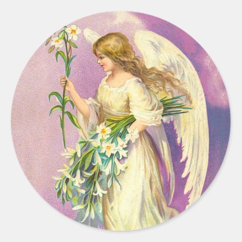 Victorian Angel Stickers