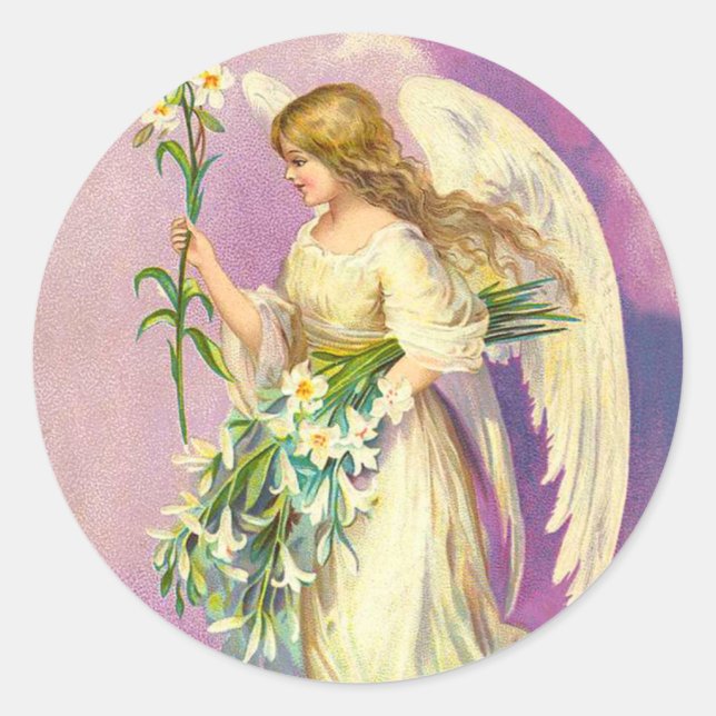 Victorian Angel Stickers (Front)
