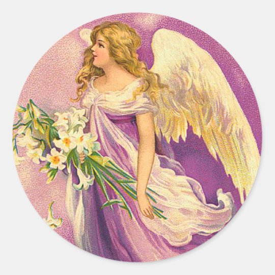 Victorian Angel Stickers  Zazzle com