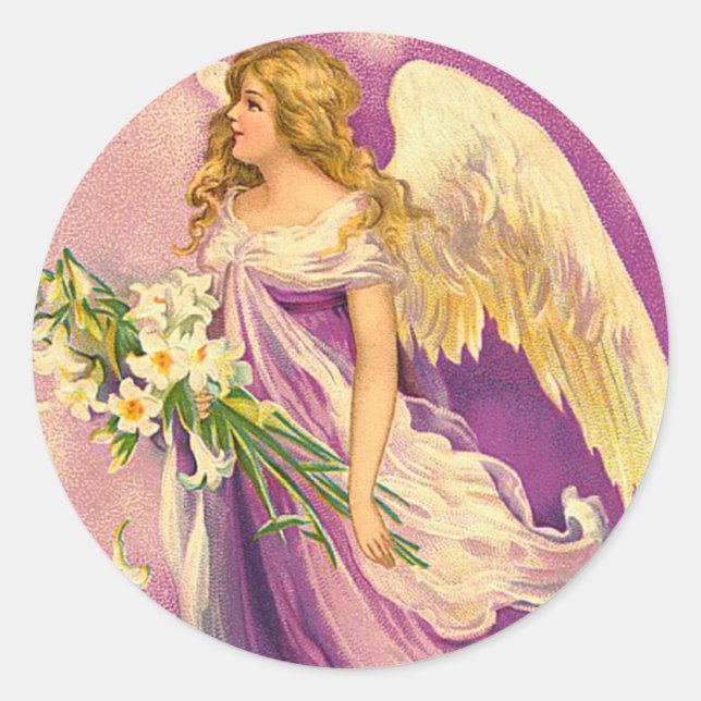 Victorian Angel Stickers (Front)