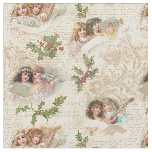 Victorian Angels wMusic Script  Holly Fabric