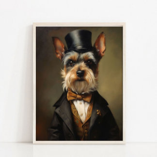 Victorian Animal Portrait, Dressed Animal Print