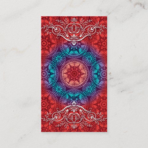 Victorian Arabesque, GLORIOSA Business Card Template