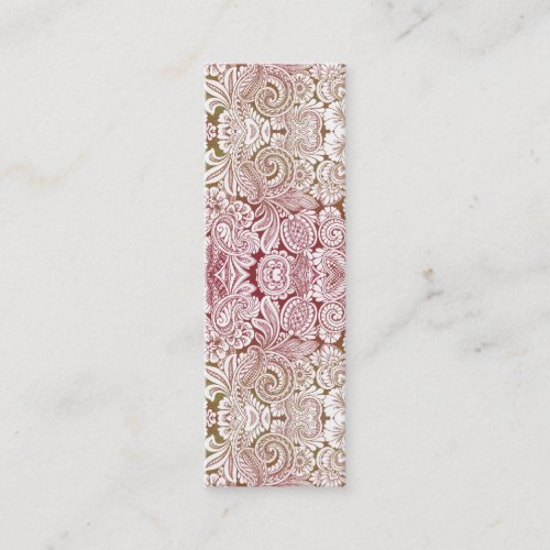 Victorian Arabesque, HALYDON - Cream &amp; Brown Business Cards