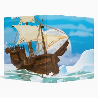 Victorian Arctic Ship exploring Binder