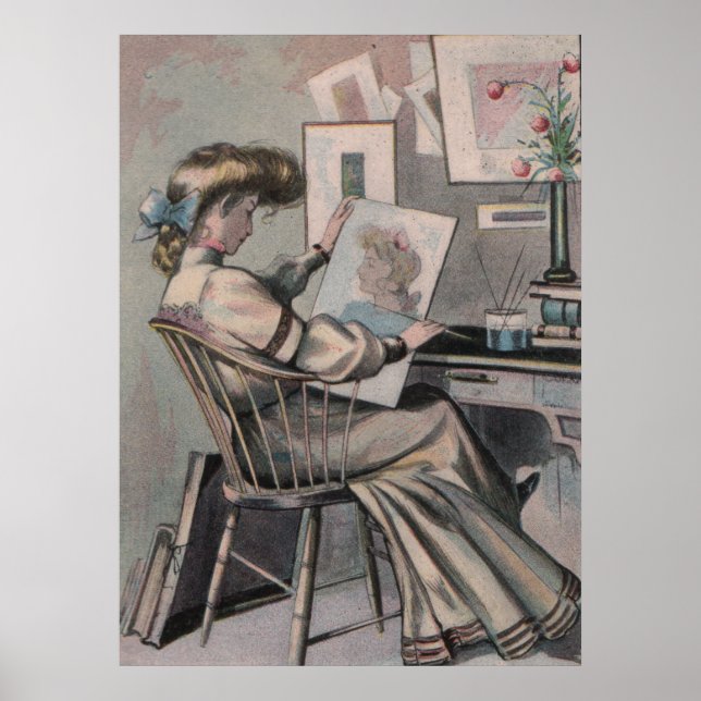 Victorian Artist Poster (Front)