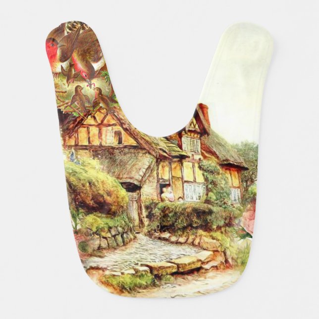 Victorian Baby Bib (Front)