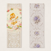Victorian baby bookmark (Front & Back)