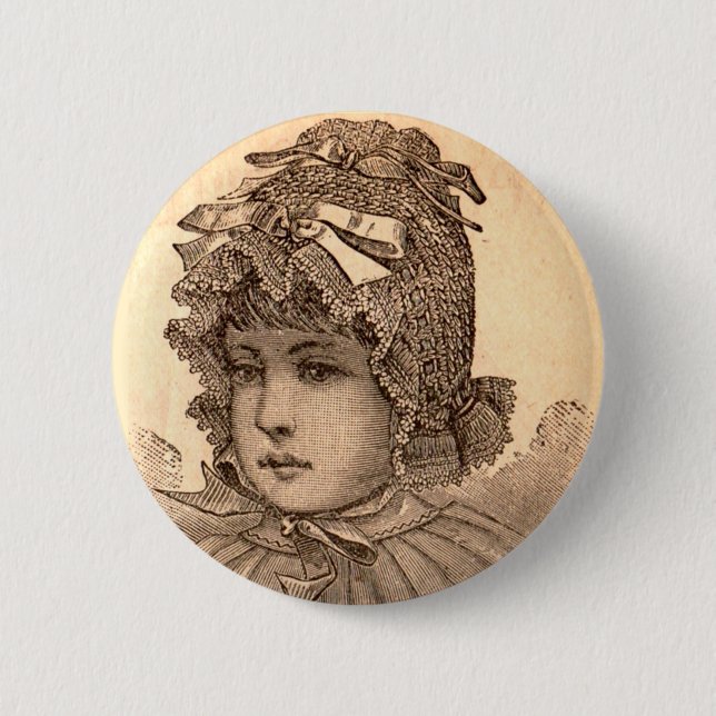Victorian baby button (Front)