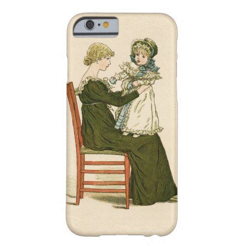 Victorian Baby Greenaway Mother Barely There iPhone 6 Case