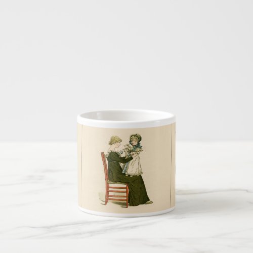 Victorian Baby Greenaway Mother Espresso Cup