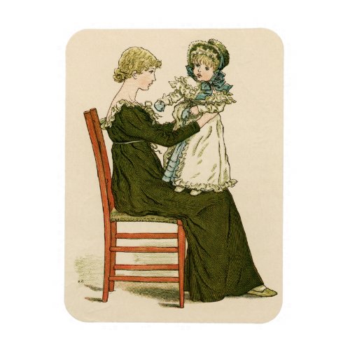 Victorian Baby Greenaway Mother Magnet