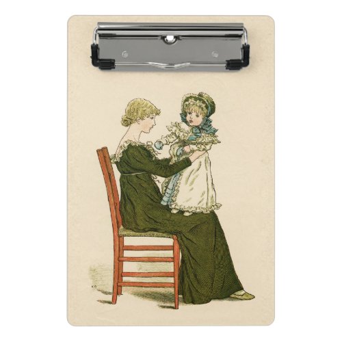 Victorian Baby Greenaway Mother Mini Clipboard