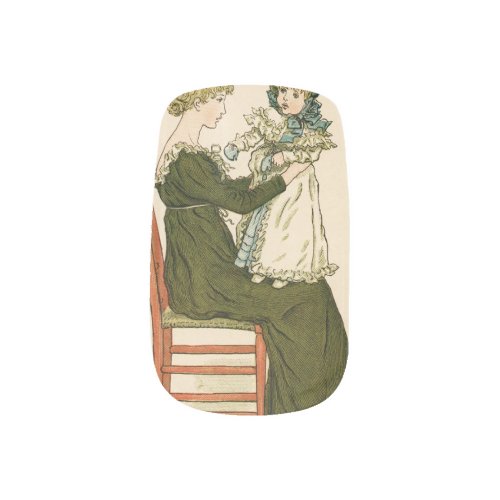 Victorian Baby Greenaway Mother Minx Nail Wraps