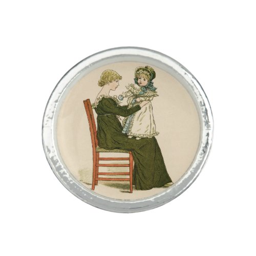 Victorian Baby Greenaway Mother Ring
