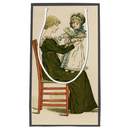 Victorian Baby Greenaway Mother Small Gift Bag