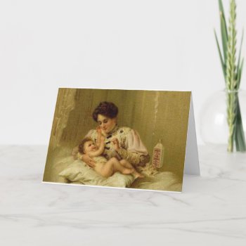Victorian Baby Greeting Card by RetroMagicShop at Zazzle