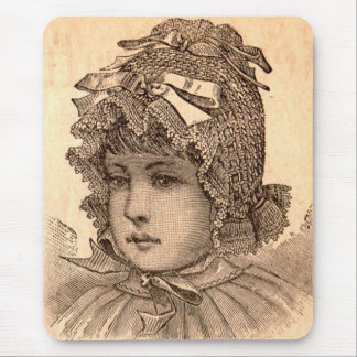 Victorian baby mouse pad