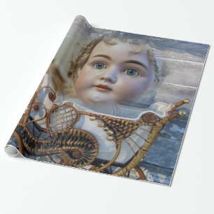 Victorian Baby Wrapping Paper