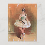 Victorian Ballerina (1890) Postcard at Zazzle