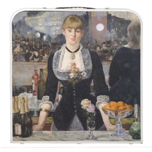 Victorian Bar Girl at Folies Bergere in France Beer Pong Table