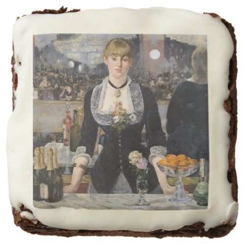 Victorian Bar Girl at Folies Bergere in France Brownie