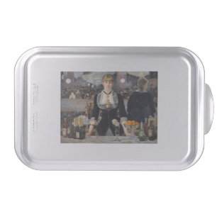 Victorian Barmaid Girl at Folies Bergere, France Cake Pan