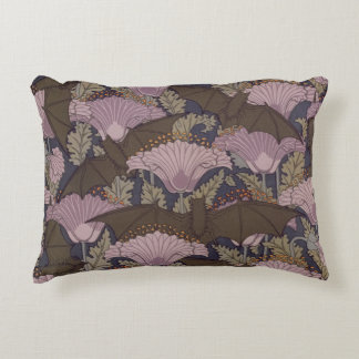 Victorian Bat Accent Pillow