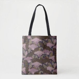 Victorian Bat Tote Bag