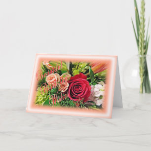 Victorian Birthday Wishes Card