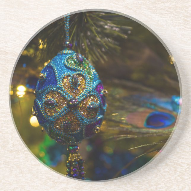 Victorian Blue Coaster (Front)